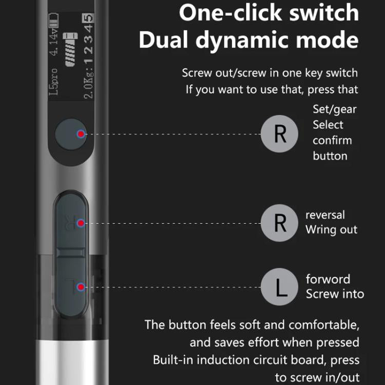MaAnt L5Pro With 24 Batches Multi-Function Small Electric Screwdriver Set For Mobile Phone Repair - free shipping - PMC TechLife - Order now!