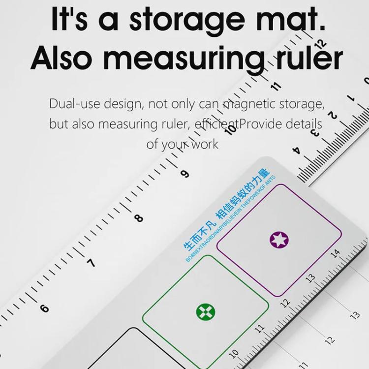 MaAnt CX-002 Mobile Phone Computer Repair Small Screws Nails Magnetic Storage Pad Super Magnetic Strip - free shipping - PMC TechLife - Order now!