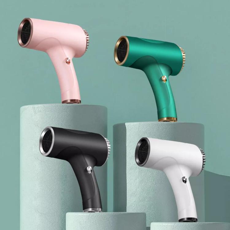 Rechargeable Wireless Hair Dryer Negative Ion Hot and Cold Wind Versatile Hairdressing Tools EU Plug(Pink) - free shipping - PMC TechLife - Order now!