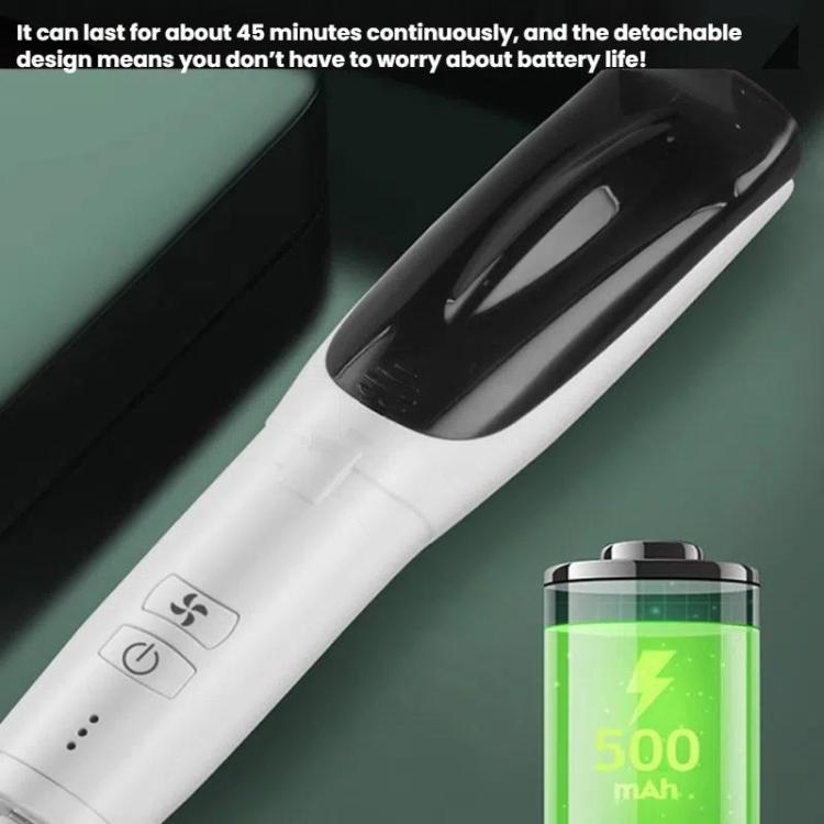 Hair-absorbing Hair Clipper Rechargeable Low Noise Hair Trimmer for Babies, Adults and Pets(Blue) - free shipping - PMC TechLife - Order now!