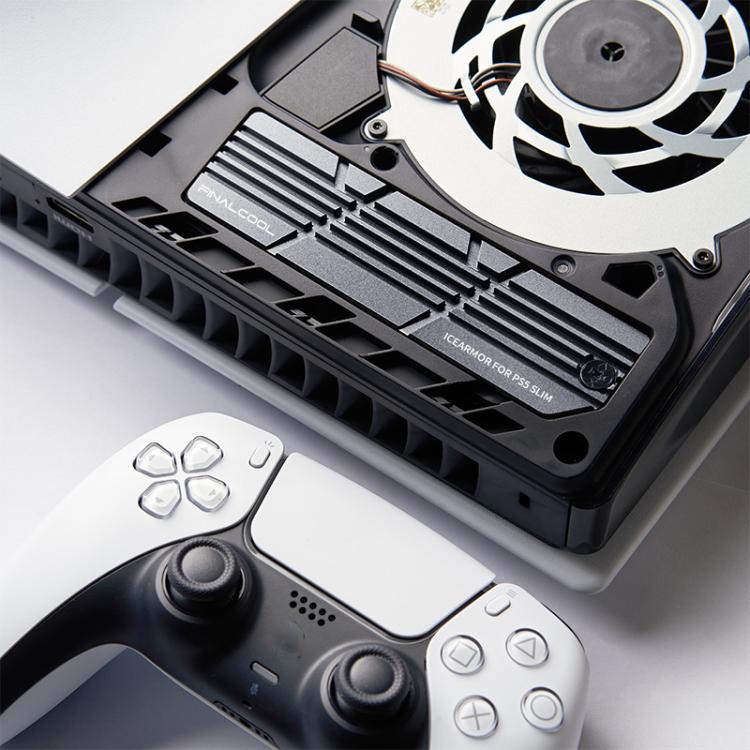 For PS5 Slim / Pro FinalCool M.2 2280 NVME SSD Radiator Integrated Aluminum Alloy Heatsink(Silver) - free shipping - PMC TechLife - Order now!