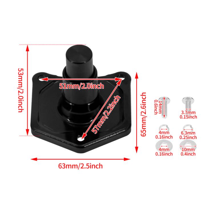 For Harley Motorcycle Modification Starter Switch Solenoid Valve Cover(Electroplating) - Others by PMc TechLife | Online Shopping South Africa | PMc TechLife | Buy Now Pay Later Mobicred
