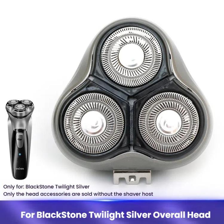 For Xiaomi Youpin Enchen BlackStone Electric Shaving Razor Replacement Blade Head(Silver) - free shipping - PMc TechLife - Order now!
