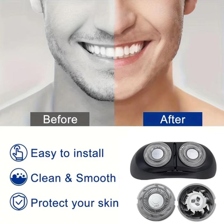 For FLYCO Shaving Razor FS890 891 892 FS893 Replacement Blade Head Accessories, Style: 2pcs Axle Caps + Springs - free shipping - PMc TechLife - Order now!