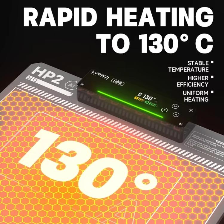 LUOWEI HP2 Screen Heating Table Constant Temperature Screen Removal Treasure Phone Tablet Screen Changing Removal Heating Separation EU Plug - free shipping - PMC TechLife - Order now!