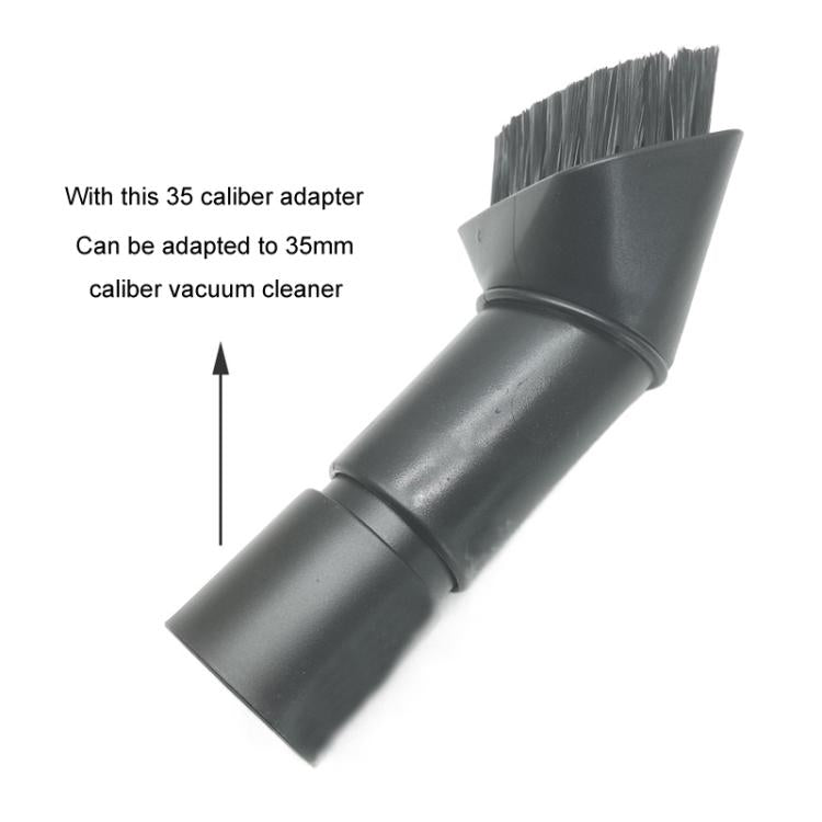 For Karcher / Miele / Bosch / Philips Vacuum Cleaner 32mm Soft Brush Nozzle 2.863-221.0, Style: Black+White - free shipping - PMc TechLife - Order now!