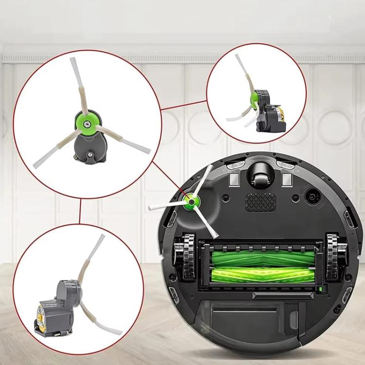 Side Brush Motor Tire Set For iRobot Roomba 500 /600 / 700 / 800 / 900 / I7 / S9 Vacuum Cleaner Accessories - For iRobot Accessories by PMc TechLife | Online Shopping South Africa | PMc TechLife | Buy Now Pay Later Mobicred