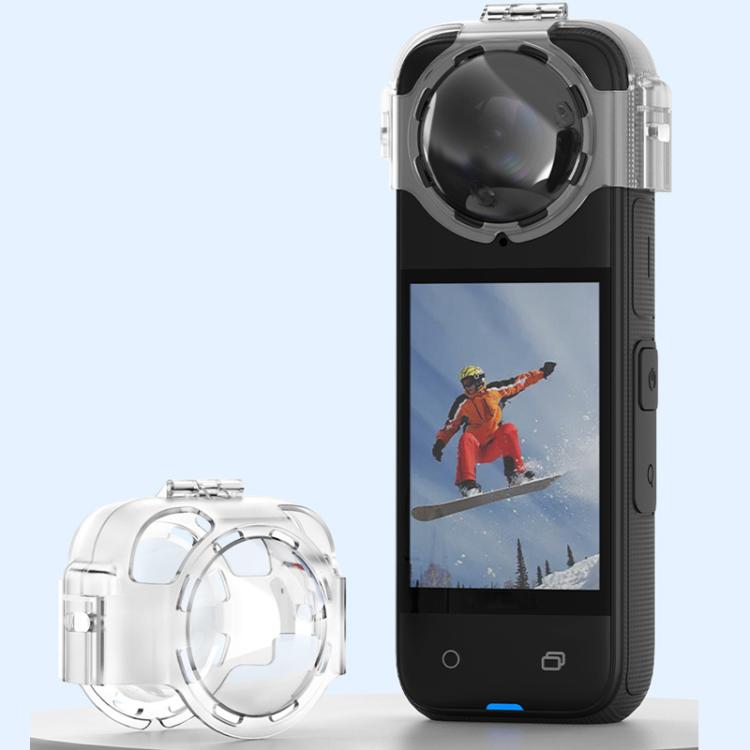 For Insta360 X4 HEPAIL AC37 Lens Anti-fog Snap-on Protective Mirror Front and Rear Lens Protectors - free shipping - PMC TechLife - Order now!