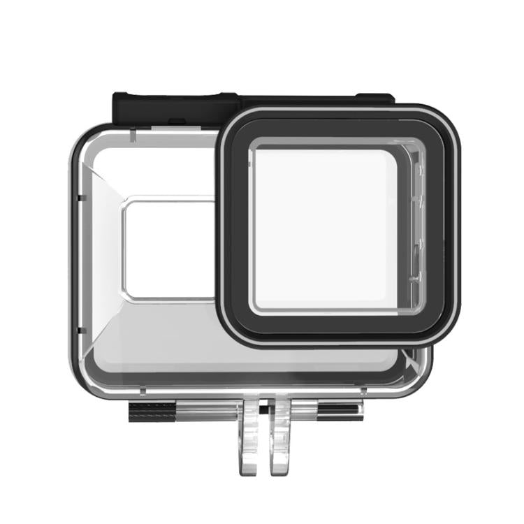 TELESIN For GoPro HERO8 Black 50m Waterproof Protective Case Diving Case Sports Camera Accessories(Transparent) - free shipping - PMC TechLife - Order now!