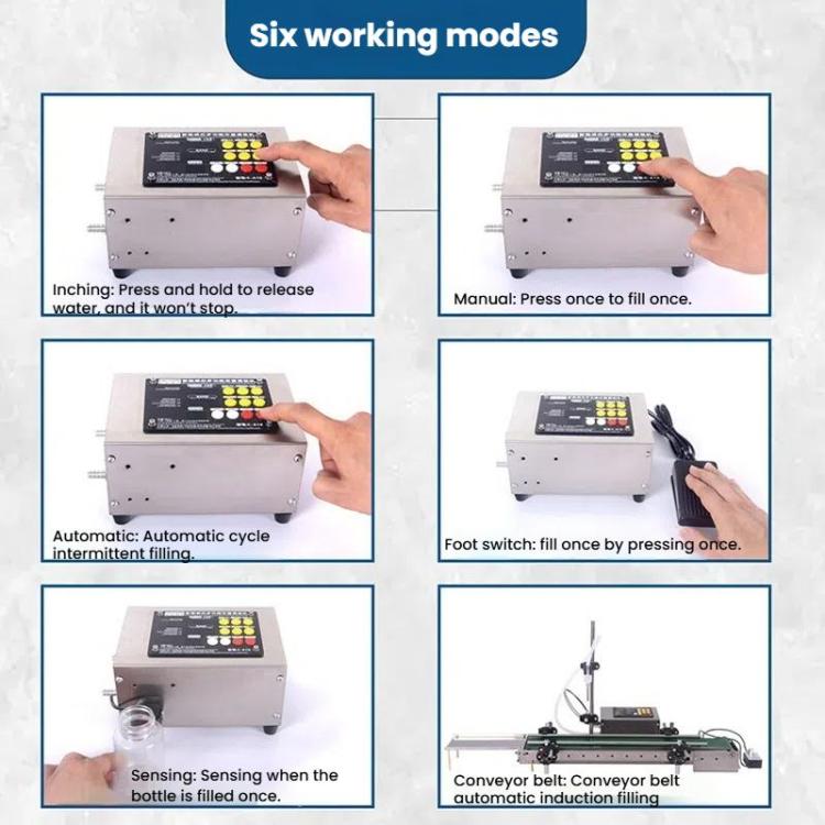 HECHEN CA10B  Heat-resistant 1.5L Automatic Small Intelligent Single Head Liquid Induction Multifunctional Quantitative Filling Machine(US Plug) - free shipping - PMc TechLife - Order now!