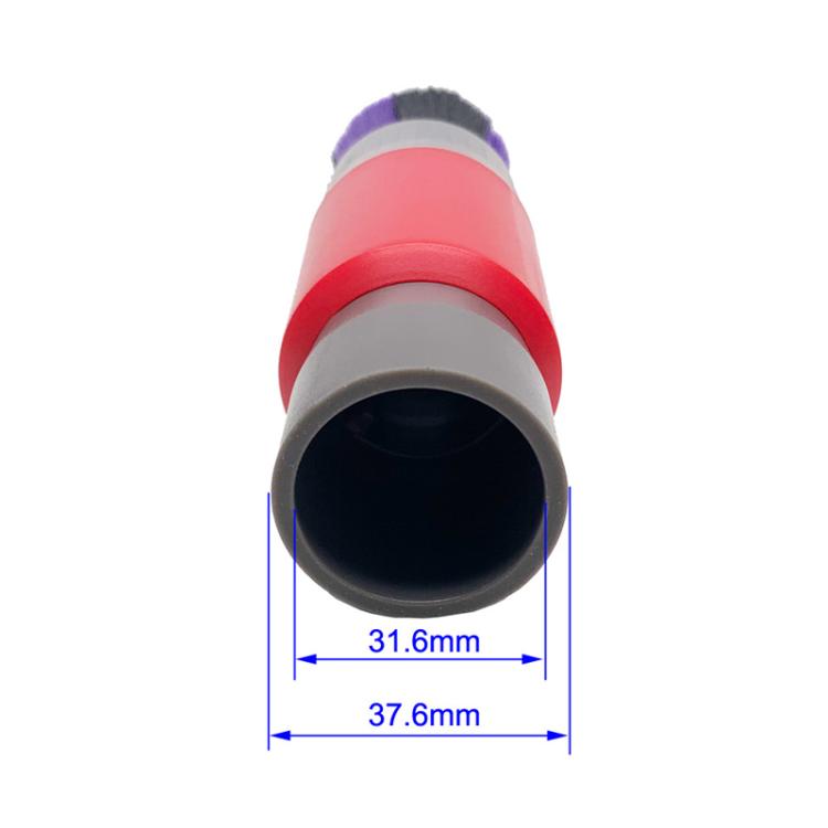 32mm Soft Brush+35mm Connector Vacuum Cleaner Dusting Streak Free Soft Brush Replacement Accessory Set - Other Accessories by PMc TechLife | Online Shopping South Africa | PMc TechLife | Buy Now Pay Later Mobicred