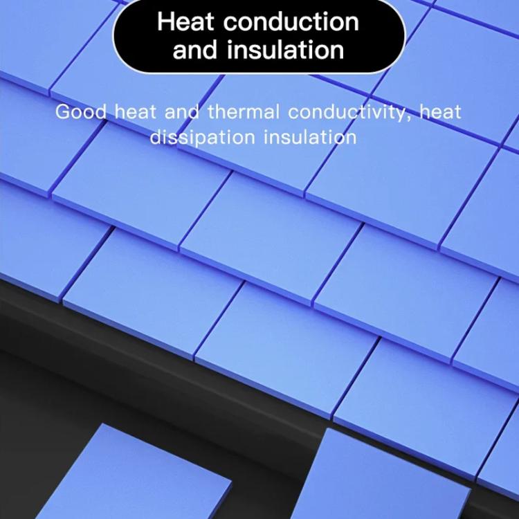 MaAnt DR-03 100pcs /Box Insulating Thermal Conductive Silicone Spacer CPU Thermal Spacer(Blue) - free shipping - PMC TechLife - Order now!