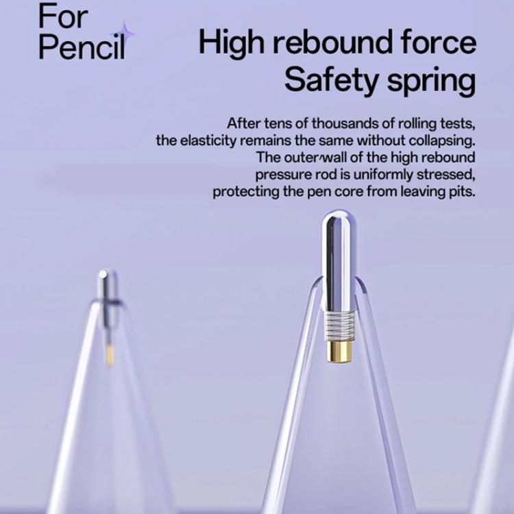 For Apple Pencil Pro / 2 / 1 Replacement Tips Stylus Nib, Spec: 3.5+Tapered+2.0+Steel Ball - free shipping - PMc TechLife - Order now!