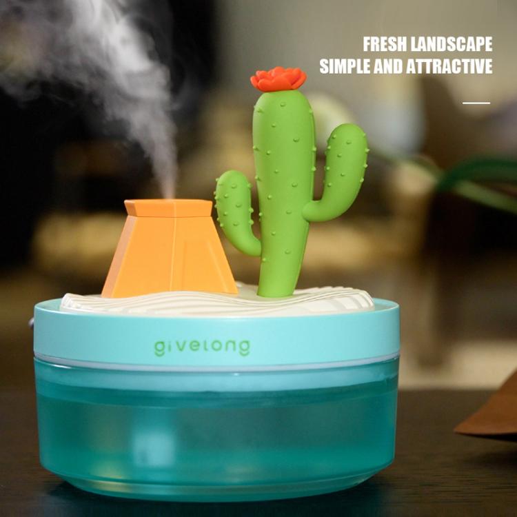 Givelong Mini Portable Landscape Humidifier Plant Pot Hydrator Mister USB Car Spray Aromatherapy Diffuser(Cherry Tree) - free shipping - PMC TechLife - Order now!