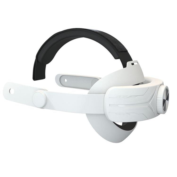 For Meta Quest 3 / 3S Adjustable Headband No Face Pressure VR Head Strap Accessories(White) - free shipping - PMc TechLife - Order now!