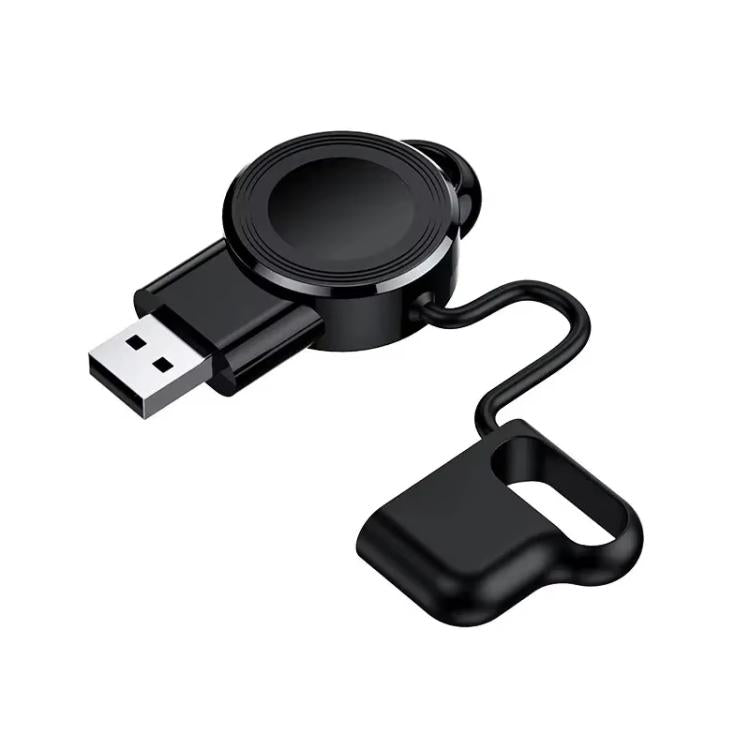 For Apple Watch 1/2/3/4/5/6/7/8/9/10/SE Magnetic Wireless Charger Mini Portable Smart Charger(Black) - Charger / Holder by PMC TechLife | Online Shopping South Africa | PMC TechLife | Buy Now Pay Later Mobicred