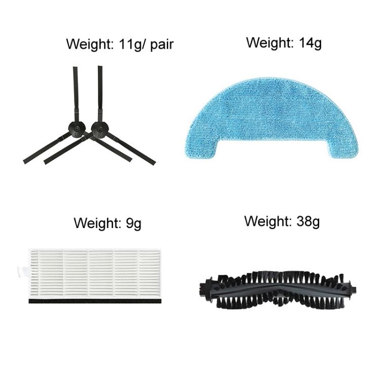 For ILIFE A4S / A40 / ECOVACS CEN550 Sweeping Robot Vacuum Cleaner Accessories Main Brush Cover - For ILIFE Accessories by PMc TechLife | Online Shopping South Africa | PMc TechLife | Buy Now Pay Later Mobicred
