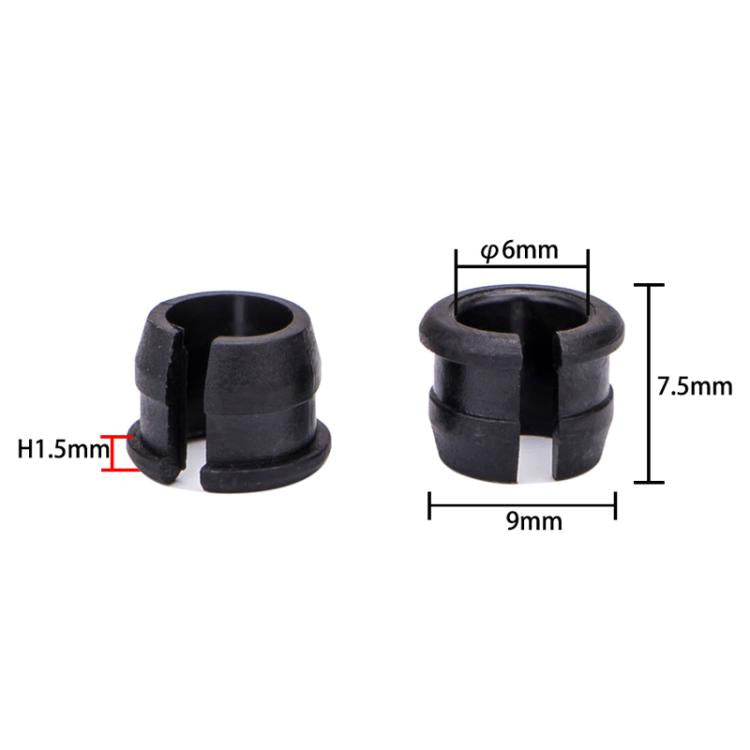 10pcs ZTTO Bicycle Schrader To Presta Rim Adapter Mountain Road Bike Valve Conversion Sleeve - Tire Valve Caps by ZTTO | Online Shopping South Africa | PMc TechLife | Buy Now Pay Later Mobicred