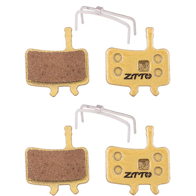 2pairs ZTTO Mountain Bike Full Metal Copper Base Lining Oil Disc Block Brake Pad, Model: MJ-02A - Bicycle Brake Parts by ZTTO | Online Shopping South Africa | PMc TechLife | Buy Now Pay Later Mobicred