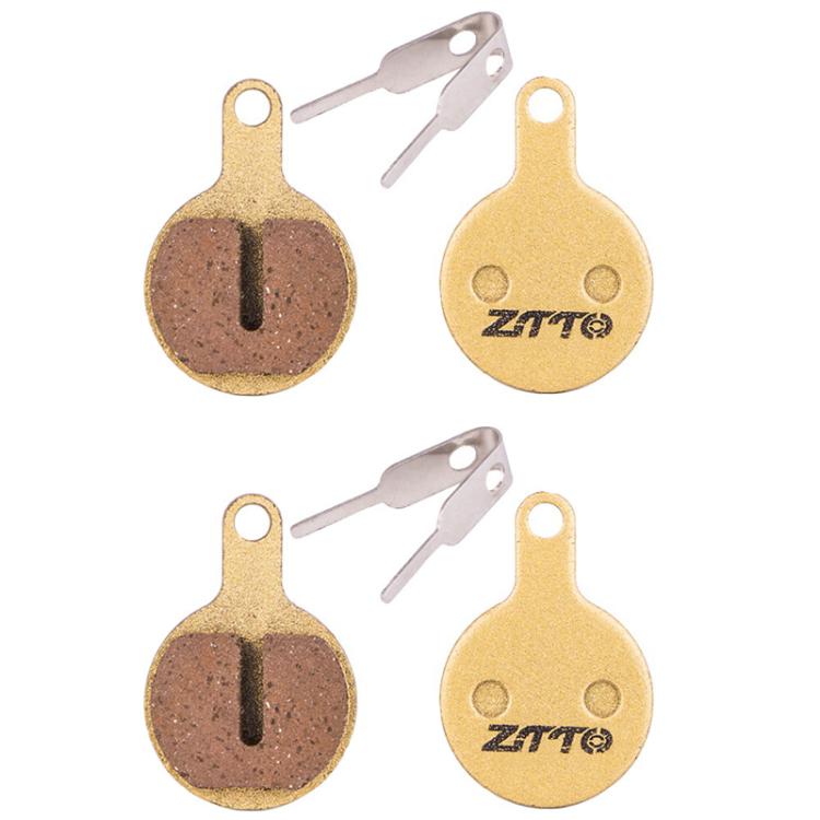 2pairs ZTTO Mountain Bike Full Metal Copper Base Lining Oil Disc Block Brake Pad, Model: MJ-07B - free shipping - PMc TechLife - Order now!