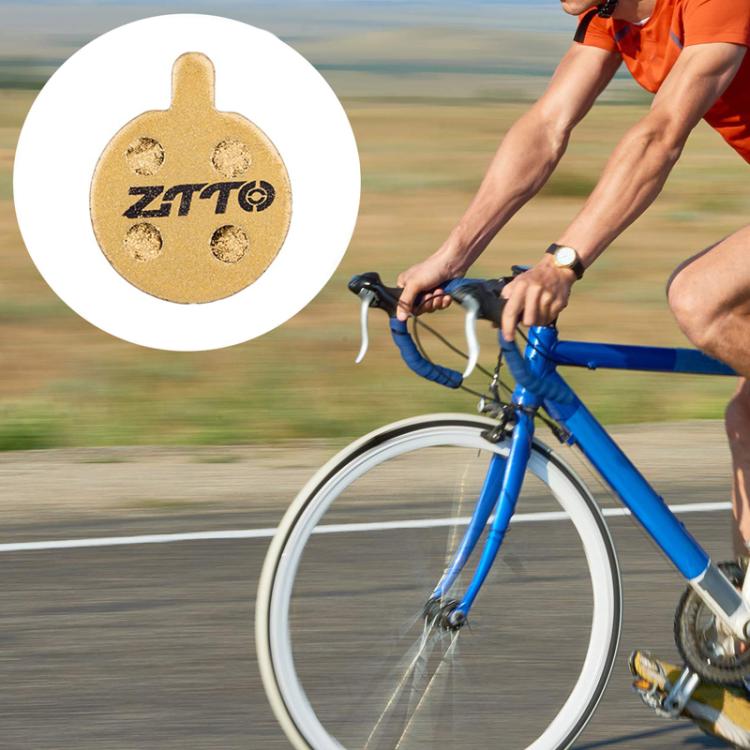 2pairs ZTTO Mountain Bike Full Metal Copper Base Lining Oil Disc Block Brake Pad, Model: MJ-04B - free shipping - PMc TechLife - Order now!