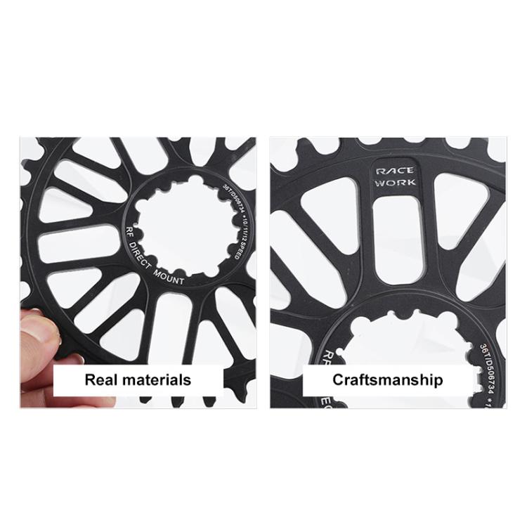 RACEWORK RK7788 Mountain Bike Direct Mount Chainwheel Road Bike Chainring, Spec: MTB 36T - free shipping - PMc TechLife - Order now!