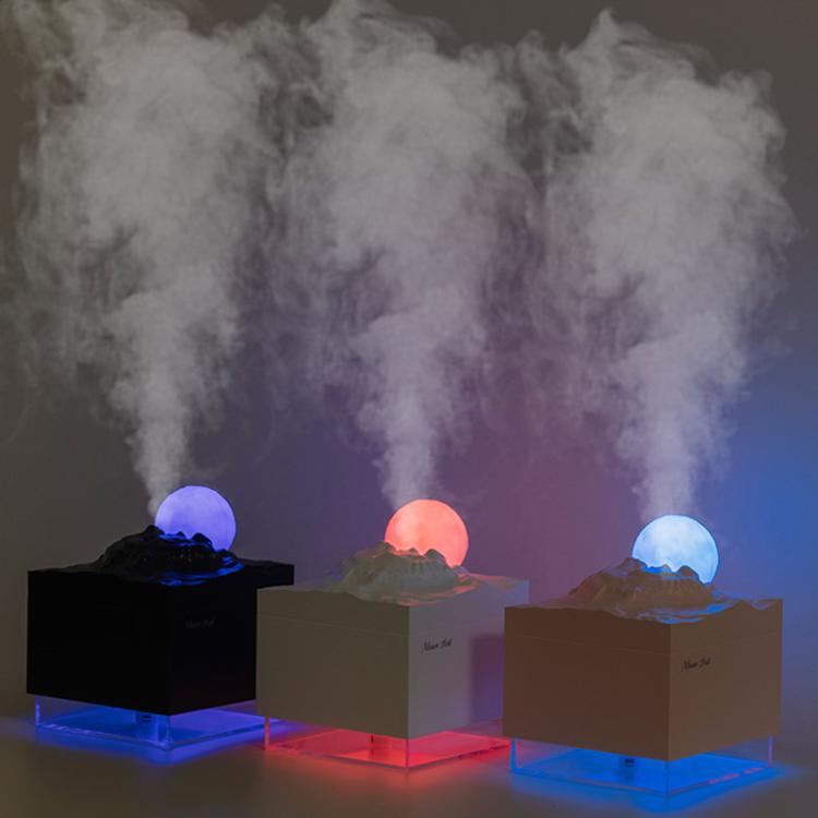 Moonfall Humidifier Aroma Diffuser Large Fog With Night Light Desktop Ornament(White) - free shipping - PMC TechLife - Order now!