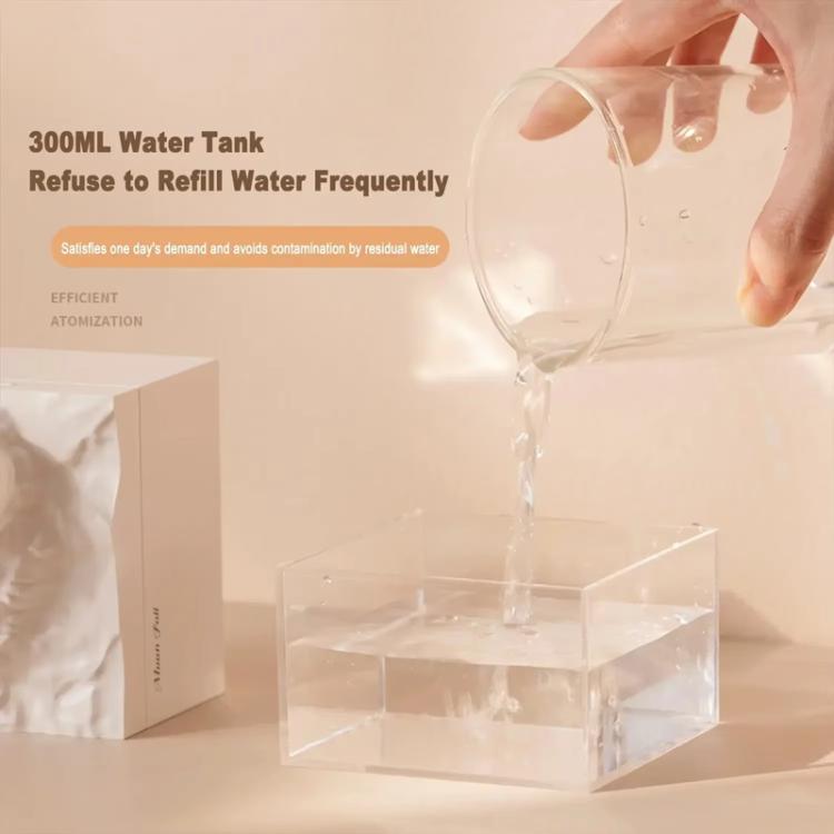 Moonfall Humidifier Aroma Diffuser Large Fog With Night Light Desktop Ornament(White) - free shipping - PMC TechLife - Order now!