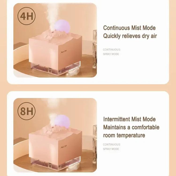 Moonfall Humidifier Aroma Diffuser Large Fog With Night Light Desktop Ornament(Pink) - free shipping - PMC TechLife - Order now!