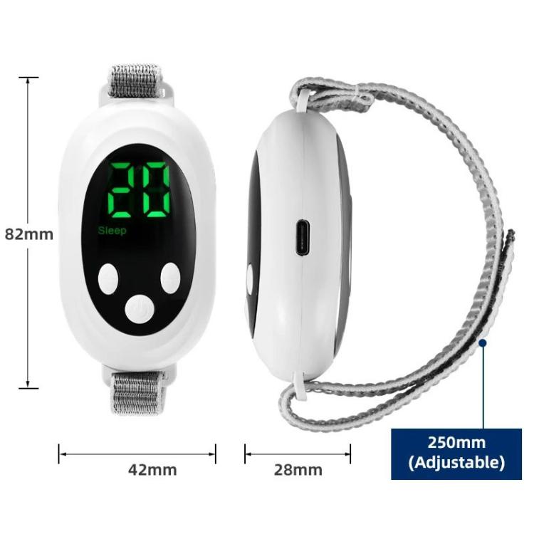 HY61 EMS Pulse Smart Handheld Sleep Meter Sleep Aid Instrument(White) - free shipping - PMC TechLife - Order now!