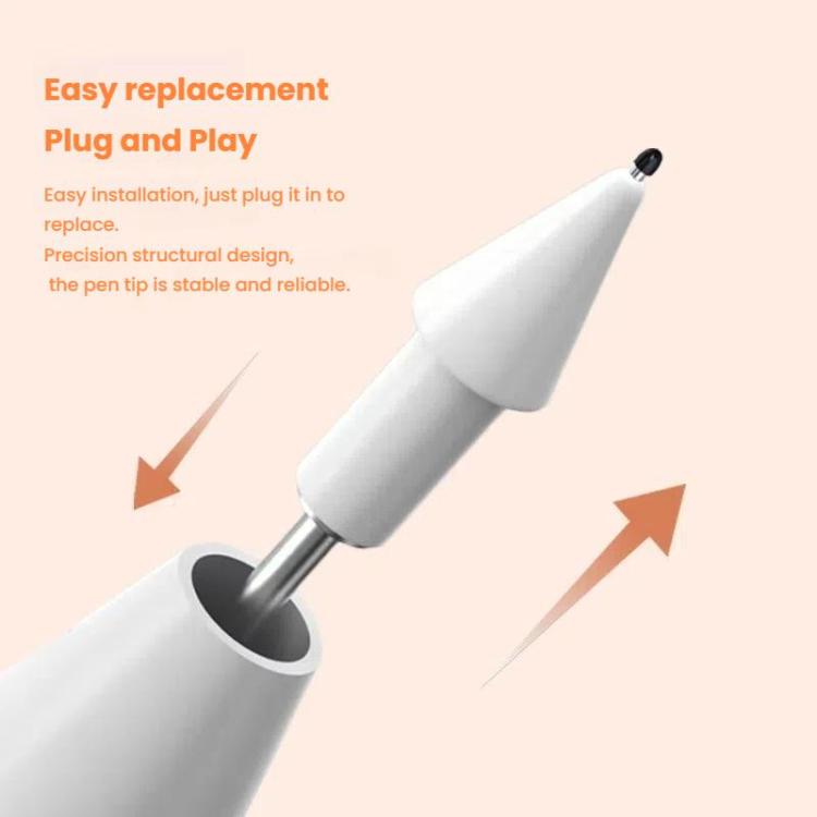 For Xiaomi Smart Pen 2nd Gen Replacement Tip Damped Needle-tip Pen Nib With 2 Circles Pen Tip Cap Transparent - free shipping - PMc TechLife - Order now!