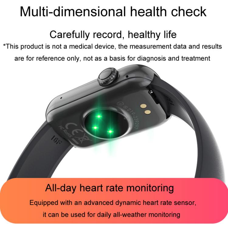 QS50 1.47inch TFT Screen Smart Wristband Support Bluetooth Calling / Oxygen Detection / Sleep Detection / Heart Rate Detection(Gray Green) - free shipping - PMC TechLife - Order now!