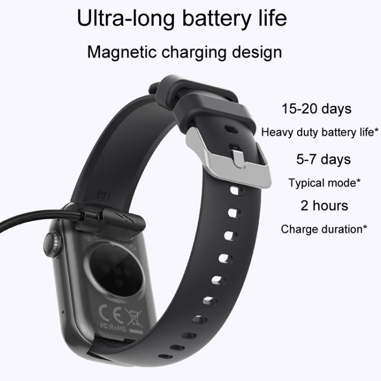 QS50 1.47inch TFT Screen Smart Wristband Support Bluetooth Calling / Oxygen Detection / Sleep Detection / Heart Rate Detection(Gray Green) - free shipping - PMC TechLife - Order now!