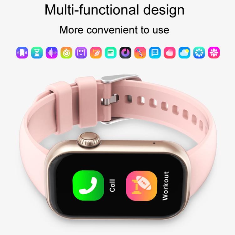 QS50 1.47inch TFT Screen Smart Wristband Support Bluetooth Calling / Oxygen Detection / Sleep Detection / Heart Rate Detection(Gray Green) - free shipping - PMC TechLife - Order now!