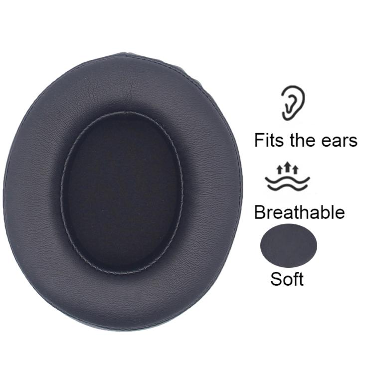 For Philips SHP9500 1pair Headphones Sponge Cover Earmuffs, Color: Black Flannel - free shipping - PMc TechLife - Order now!