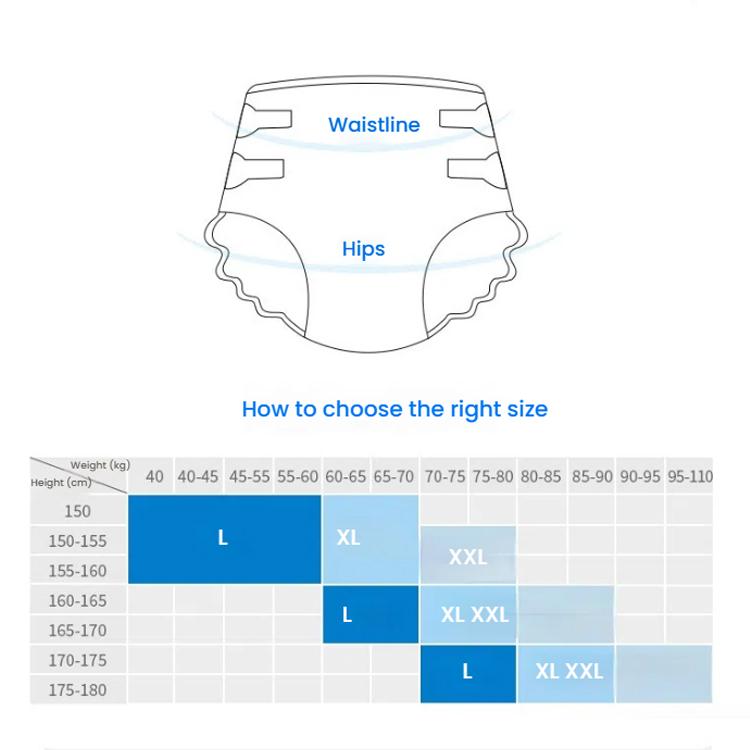 KangYi Doctor Adhesive Adult Diapers, Size: Economic L 60pcs - free shipping - PMC TechLife - Order now!