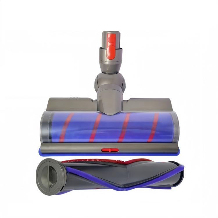 Adjustable Suction Floor Brush for Dyson V7 / V8 / V10 / V11 / V15 / G5 Vacuum Cleaners, Spec: Soft Head+Bristle Roller Set - free shipping - PMc TechLife - Order now!