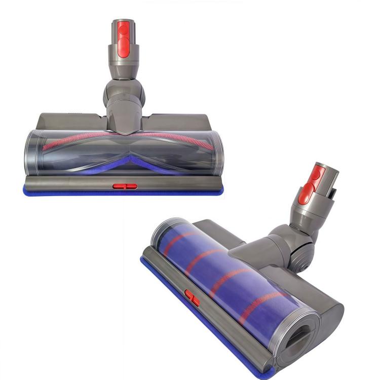 Adjustable Suction Floor Brush for Dyson V7 / V8 / V10 / V11 / V15 / G5 Vacuum Cleaners, Spec: Soft Roller - free shipping - PMc TechLife - Order now!