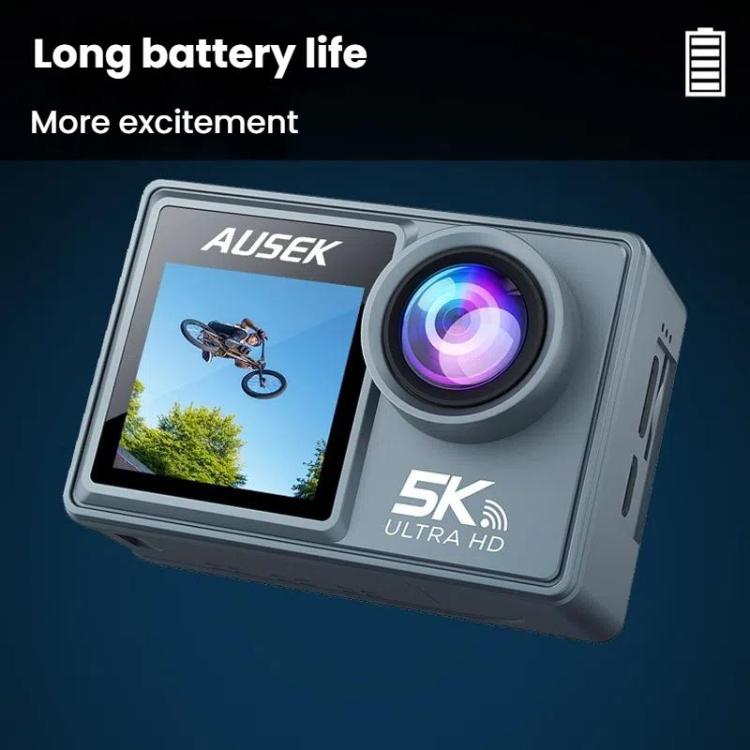 M40TRW With Touch Screen + Remote Control + Microphone 5K Action Camera Anti-Shake Outdoor HD Shooting Cycling Recorder Under Dive Camera - free shipping - PMC TechLife - Order now!