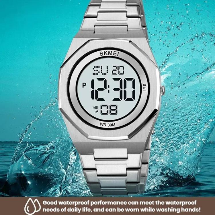 SKMEI 2479 Men Business Casual Multi-Function Chronograph Electronic Watch(Gold) - free shipping - PMC TechLife - Order now!