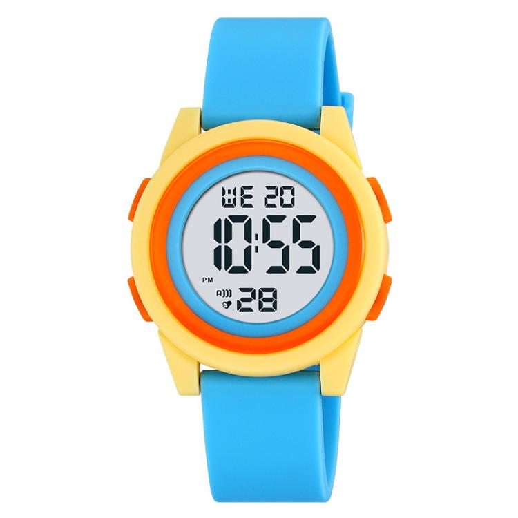 SKMEI 2429 Youth Electronic Watch Simple Outdoor Sports Watch(Pink Blue) - free shipping - PMC TechLife - Order now!