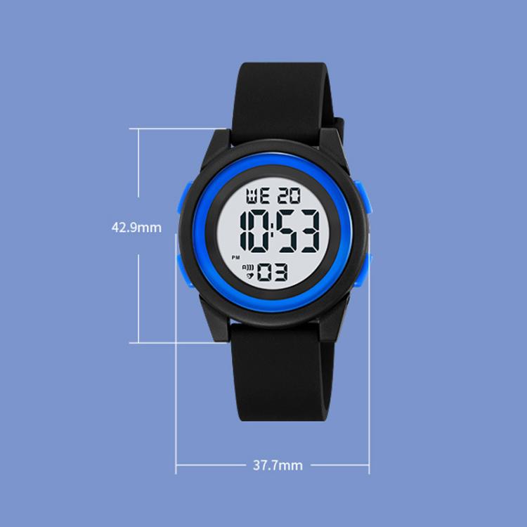 SKMEI 2429 Youth Electronic Watch Simple Outdoor Sports Watch(Black) - free shipping - PMC TechLife - Order now!