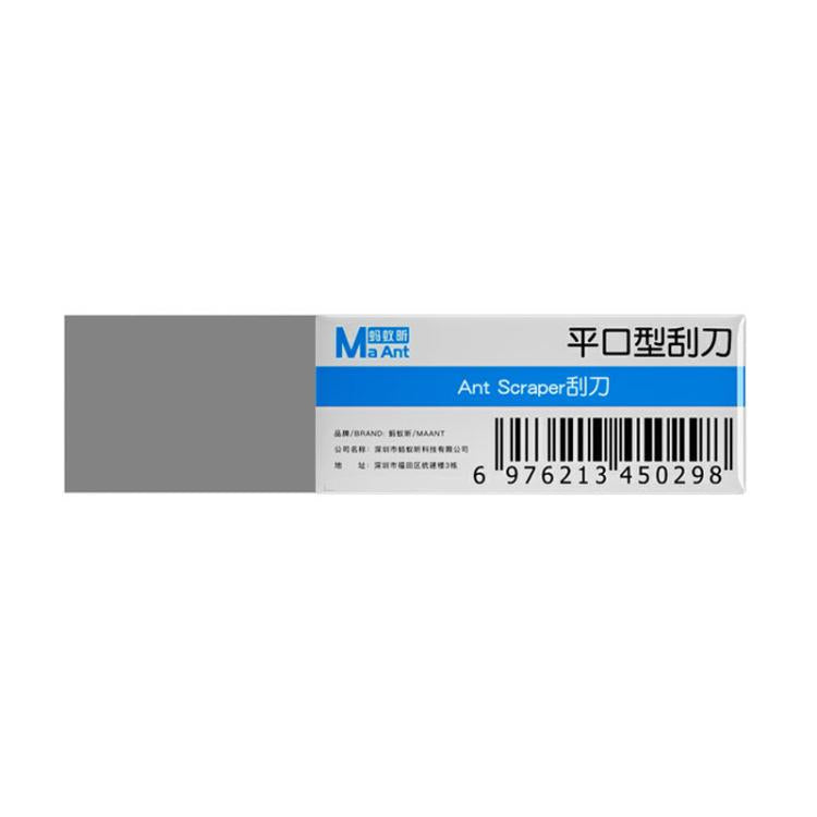 MaAnt Flat Solder Paste Scraper Tin Paste Remover Blade Stainless Steel Scraper Tin Removal Tool - free shipping - PMC TechLife - Order now!