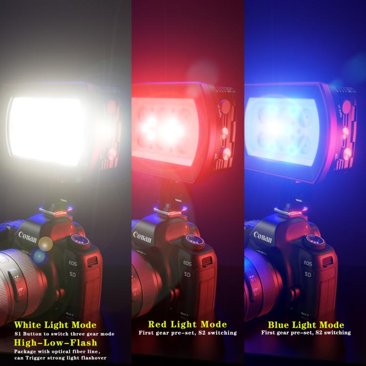 Sea Frogs SF-22  40M/130FT 6000 Lumen Underwater Photography Light(Black) - free shipping - PMC TechLife - Order now!
