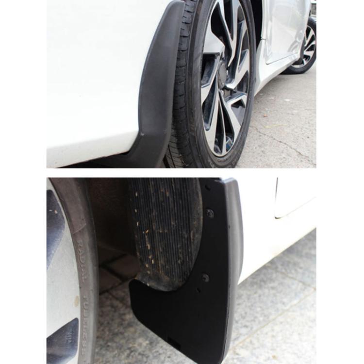 For 2006-2012 Toyota RAV4 2.0L Car Tire Soft Rubber Mudguard(Black) - Wheels Tires & Parts by PMc TechLife | Online Shopping South Africa | PMc TechLife | Buy Now Pay Later Mobicred