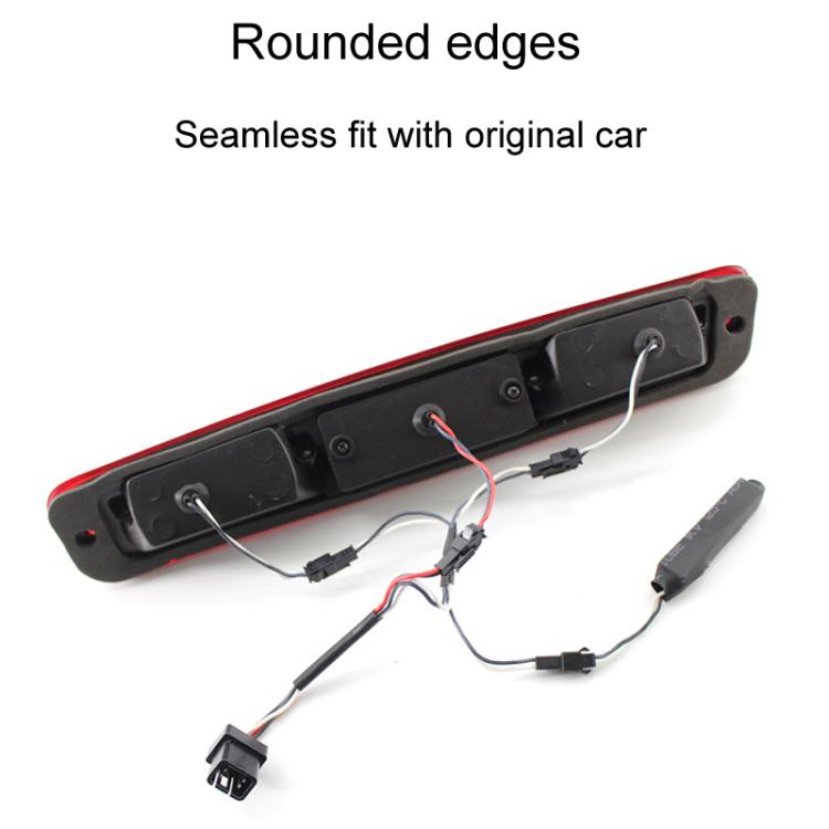 For Chevrolet Silverado 1999-2006 Car High Mount Brake Light LED Third Brake Signal Lamp OE 16525205 5978318 923240(Black White) - free shipping - PMc TechLife - Order now!