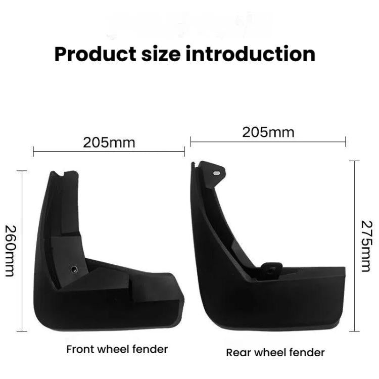 Car Tire Soft Rubber Mudguard For Peugeot 2019-2021 508L - Wheels Tires & Parts by PMc TechLife | Online Shopping South Africa | PMc TechLife | Buy Now Pay Later Mobicred