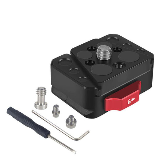 V-Mount Quick Release Plate Quick Release Kit Sports Camera Mount(Top Cover + Base) - free shipping - PMC Jewellery - Order now!