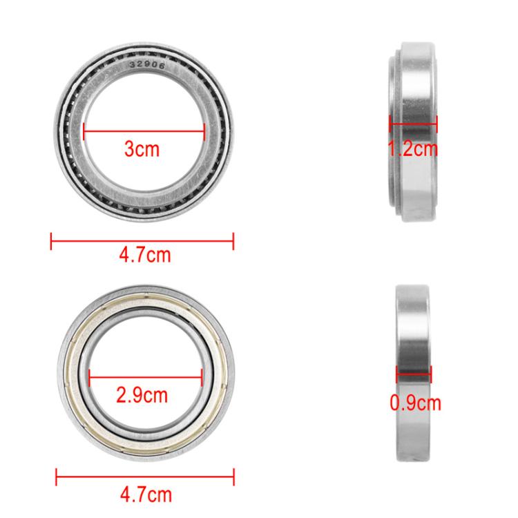X0845 For INOKIM OXO OX Electrical Scooter Steering Shaft Bearing Repair Replacement Parts, Style: Upper Bearing - free shipping - PMc TechLife - Order now!