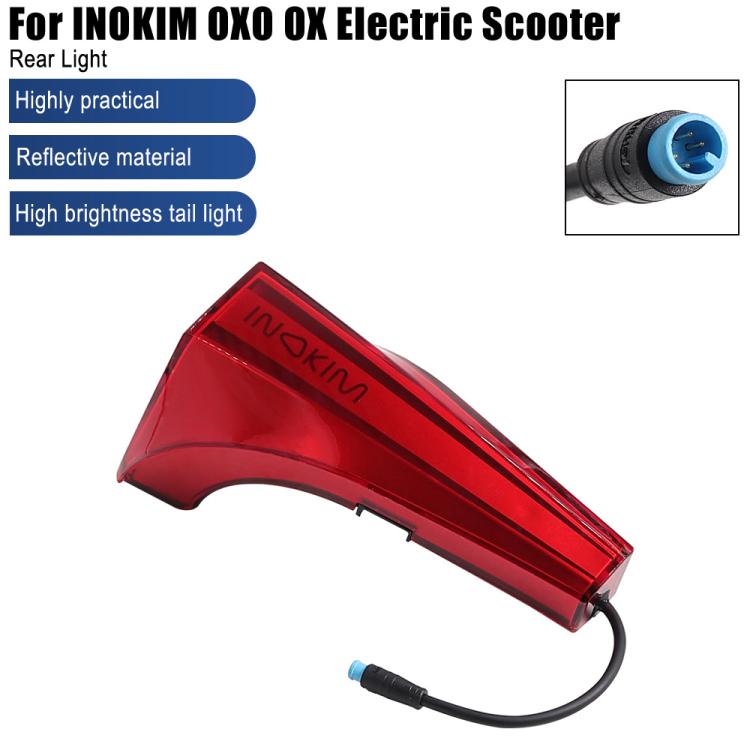 X1666 For INOKIM OXO OX Electrical Scooter LED Tail Decorative Light Safety Warning Lamp Replacement Parts - free shipping - PMc TechLife - Order now!